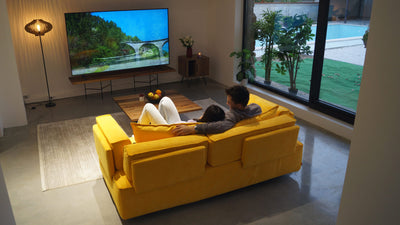 La hauteur et la position optimales pour ton téléviseur dans le salon