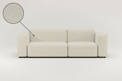 Revêtement en tissu - Canapé modulaire Harvey 3 places