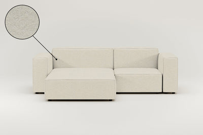 Revêtement en tissu - Canapé d'angle modulaire Harvey 3 places