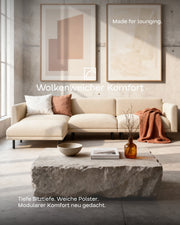 Canapé modulaire Aera d'angle