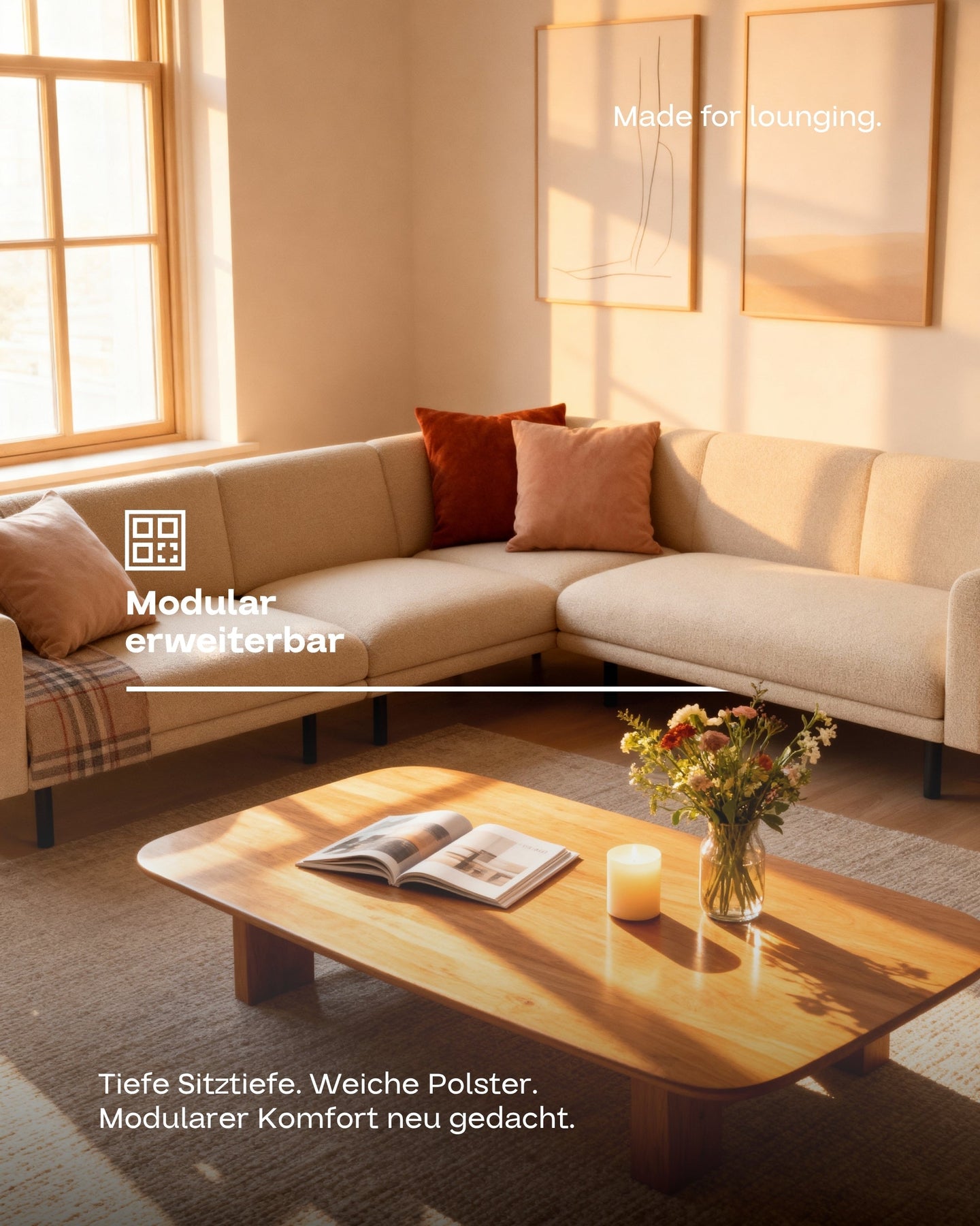 Canapé modulaire Aera d&