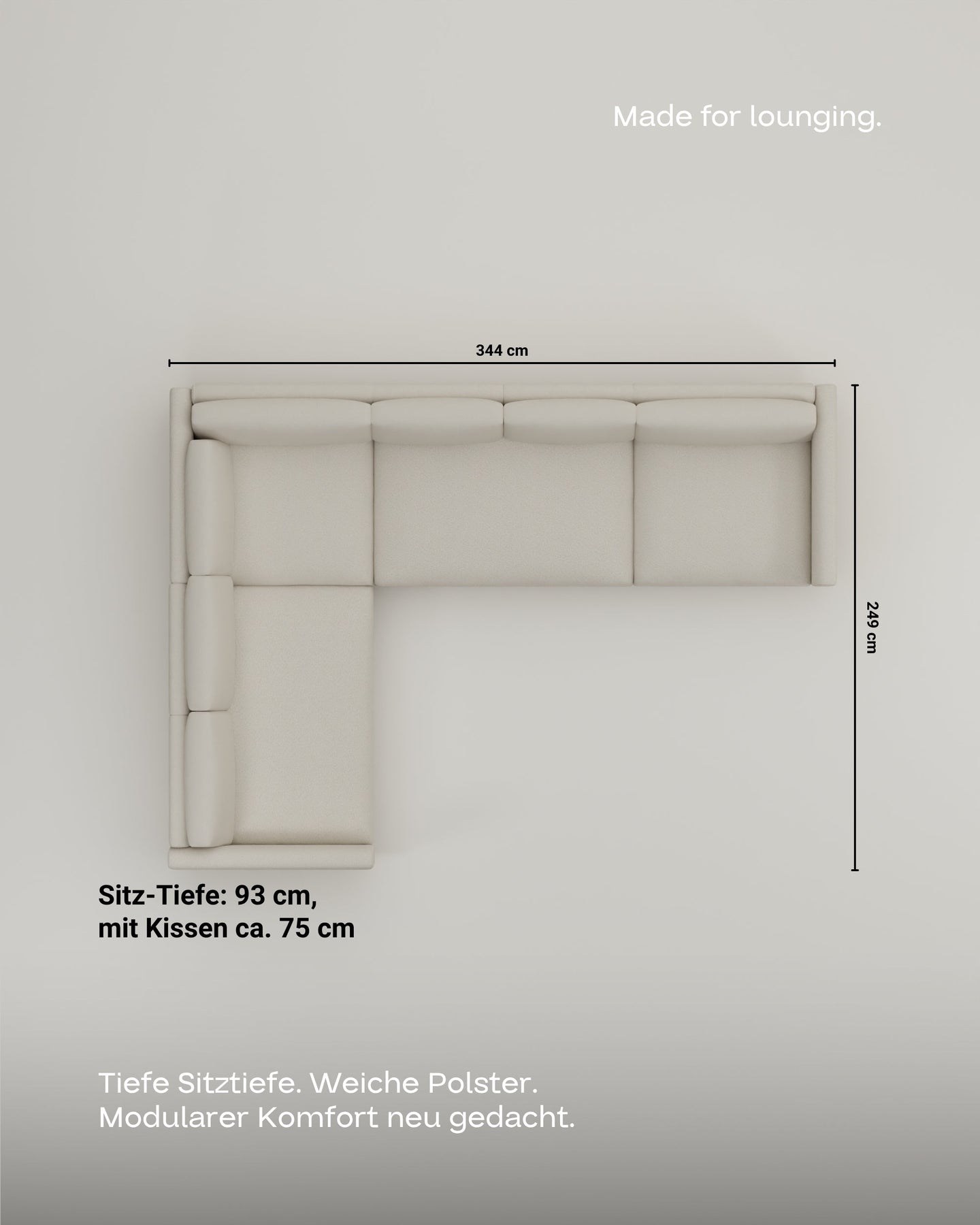 Canapé modulaire Aera d&