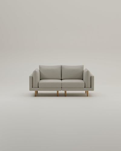 Revêtement en tissu - Canapé modulaire Donna 2 places