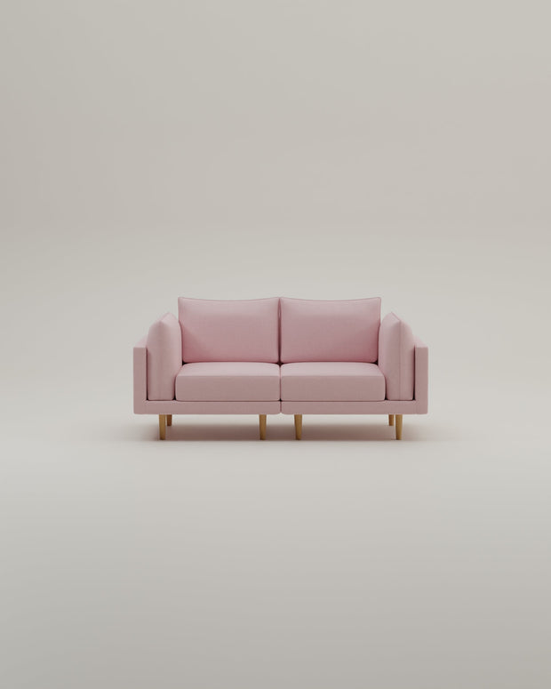 Revêtement en tissu - Canapé modulaire Donna 2 places