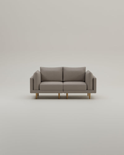 Canapé modulaire Donna 2 places avec fonction lit