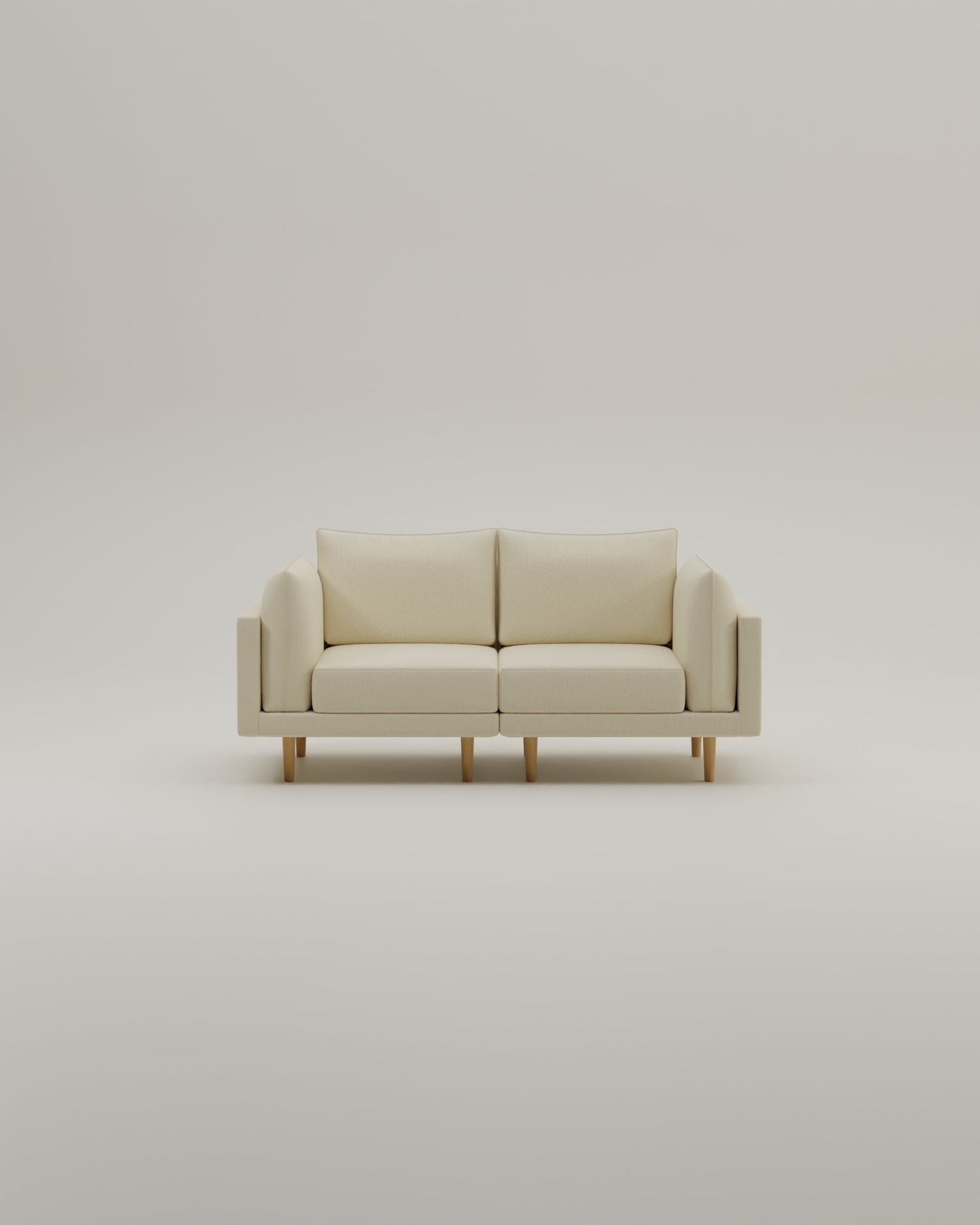 Canapé modulaire Donna 2 places avec fonction lit