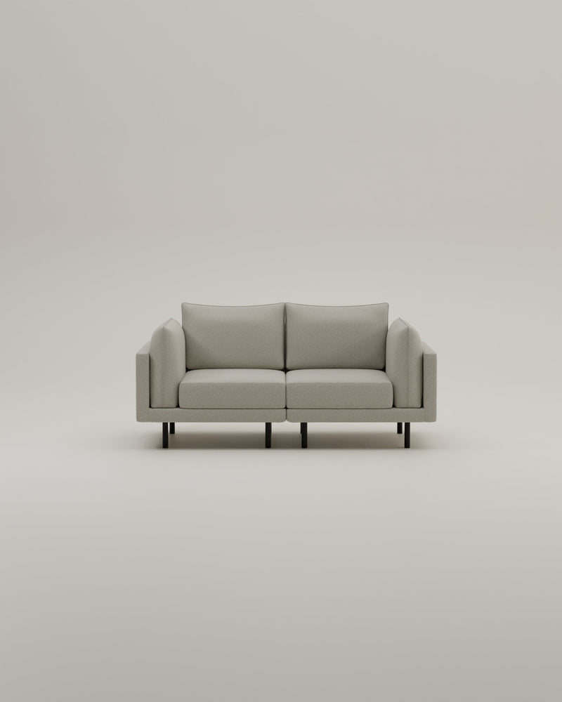 Canapé modulaire Donna 2 places avec fonction lit