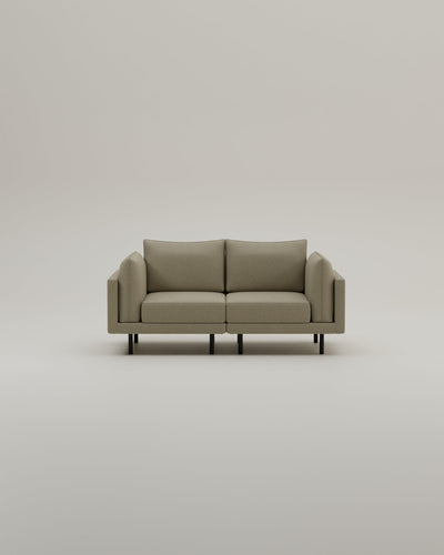 Canapé modulaire Donna 2 places avec fonction lit