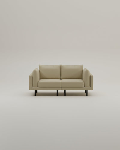 Canapé modulaire Donna 2 places avec fonction lit