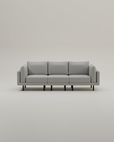 Revêtement en tissu - Canapé modulaire Donna 3 places