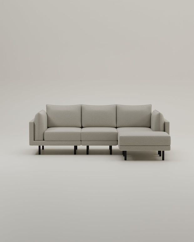 Revêtement en tissu - Canapé modulaire Donna 4 places