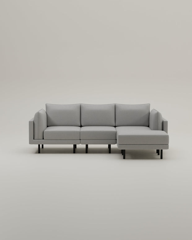 Revêtement en tissu - Canapé modulaire Donna 4 places