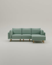 Revêtement en tissu - Canapé modulaire Donna 4 places