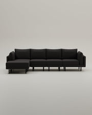 Revêtement en tissu - Canapé modulaire Donna Canapé d'angle XL