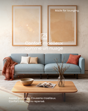 Canapé modulaire Aera 3 places