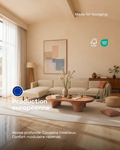 Canapé modulaire Aera 5 places