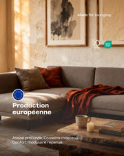 Canapé modulaire Aera 2.5 places avec pouf