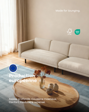 Canapé modulaire Aera 3 places