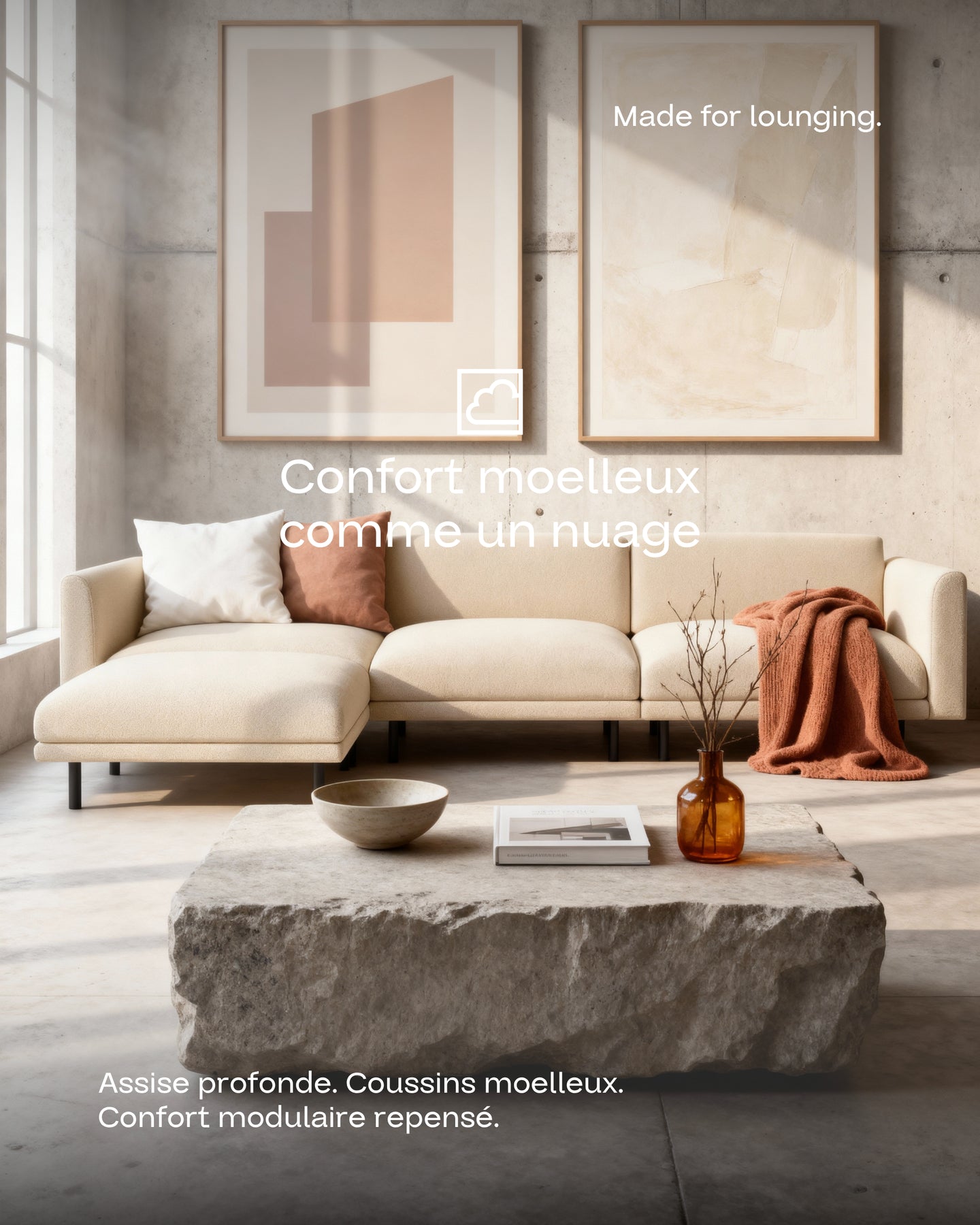 Canapé modulaire Aera d&