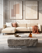 Canapé modulaire Aera d'angle