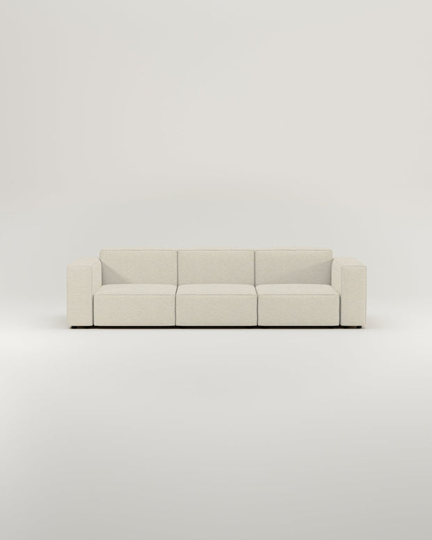 Revêtement en tissu - Canapé modulaire Harvey 4 places