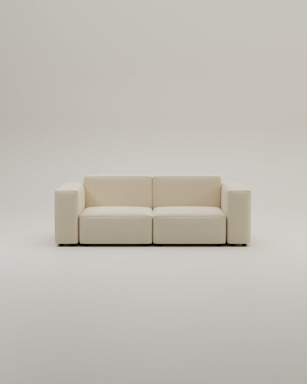 Revêtement en tissu - Canapé modulaire Harvey 2 places