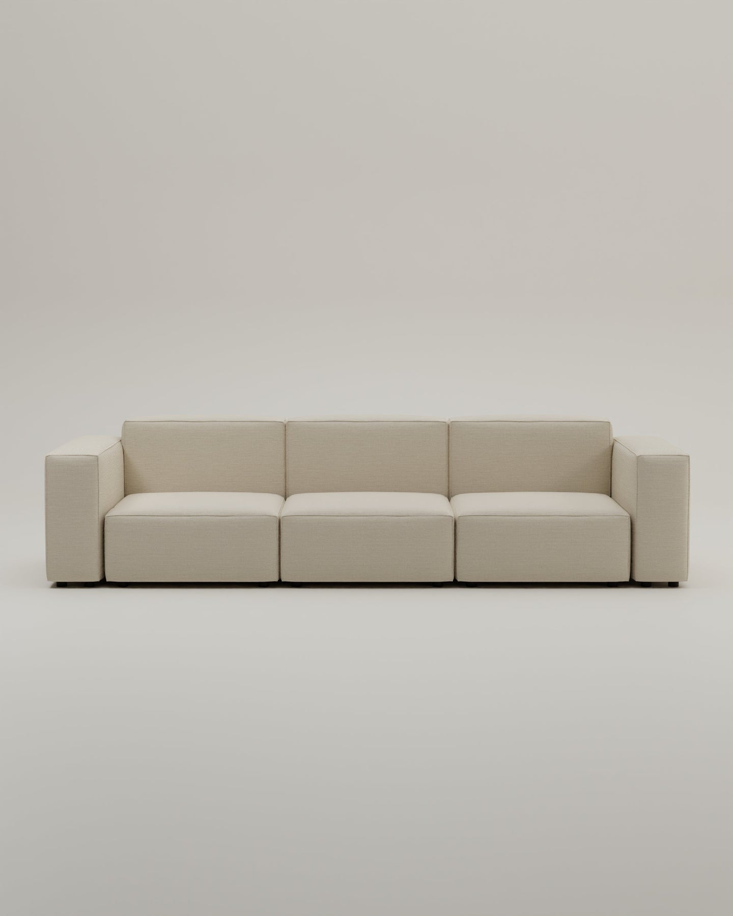 Canapé modulaire Harvey 4 places avec fonction couchage