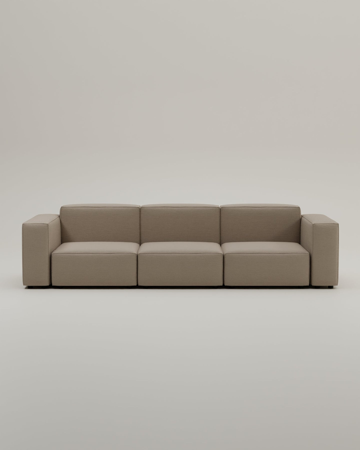 Canapé modulaire Harvey 4 places avec fonction couchage