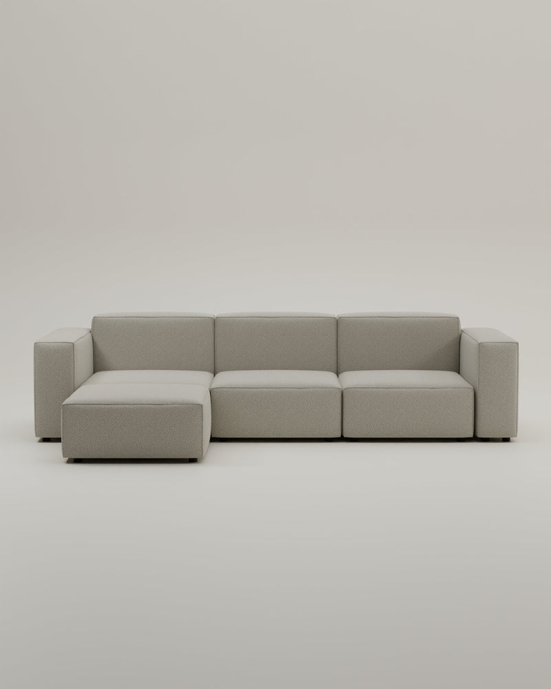 Canapé modulaire Harvey 4 places L avec fonction couchage
