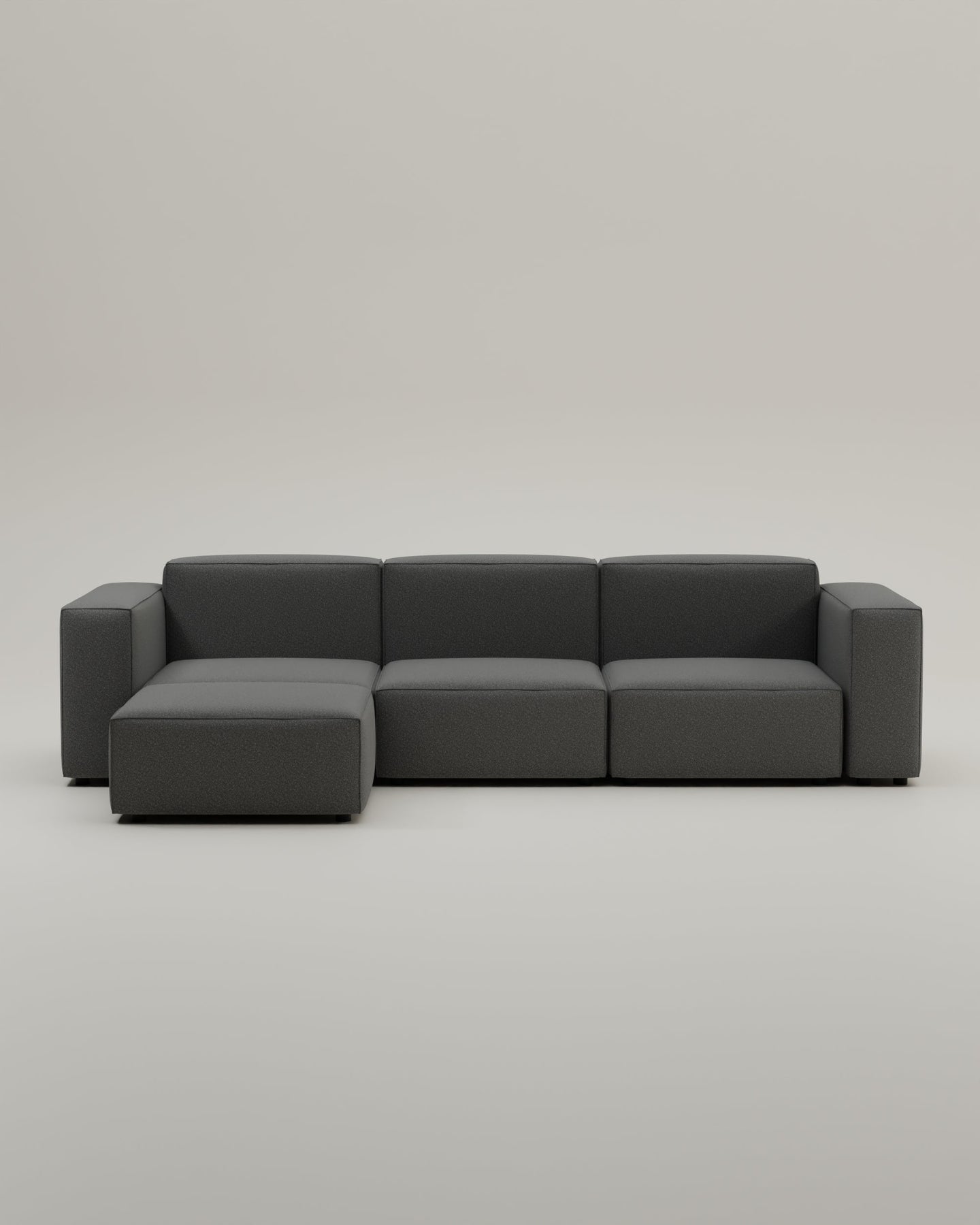 Canapé modulaire Harvey 4 places L avec fonction couchage
