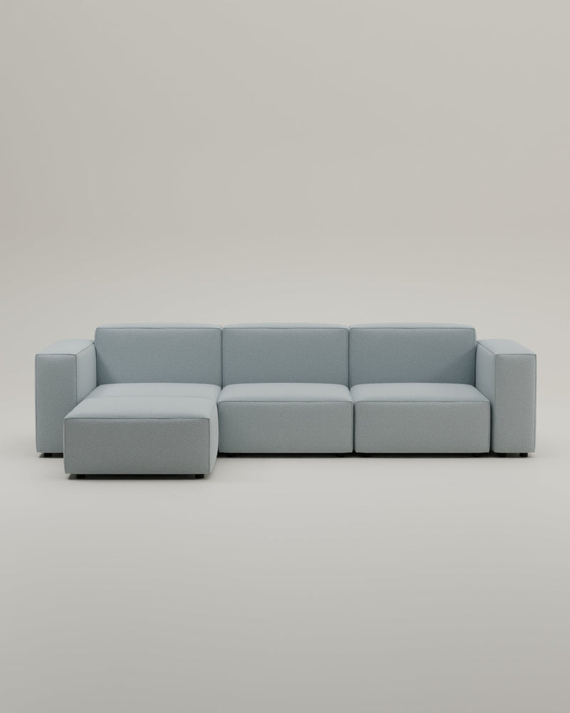 Canapé modulaire Harvey 4 places L avec fonction couchage