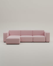 Revêtement en tissu - Canapé modulaire Harvey 4 places L