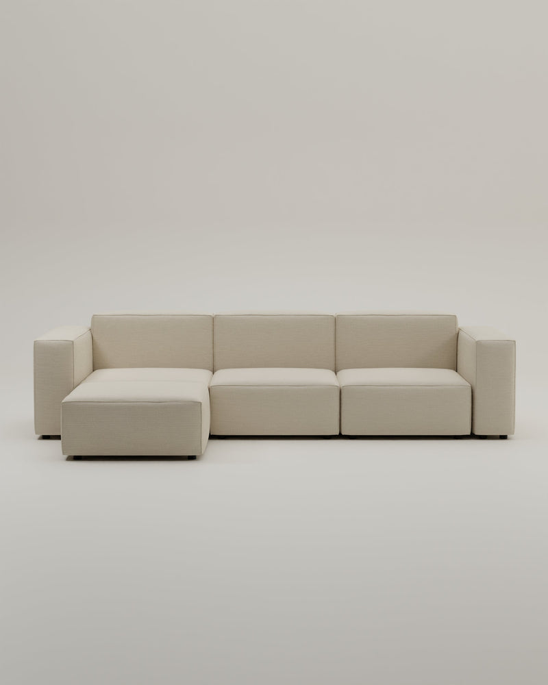 Canapé modulaire Harvey 4 places L avec fonction couchage