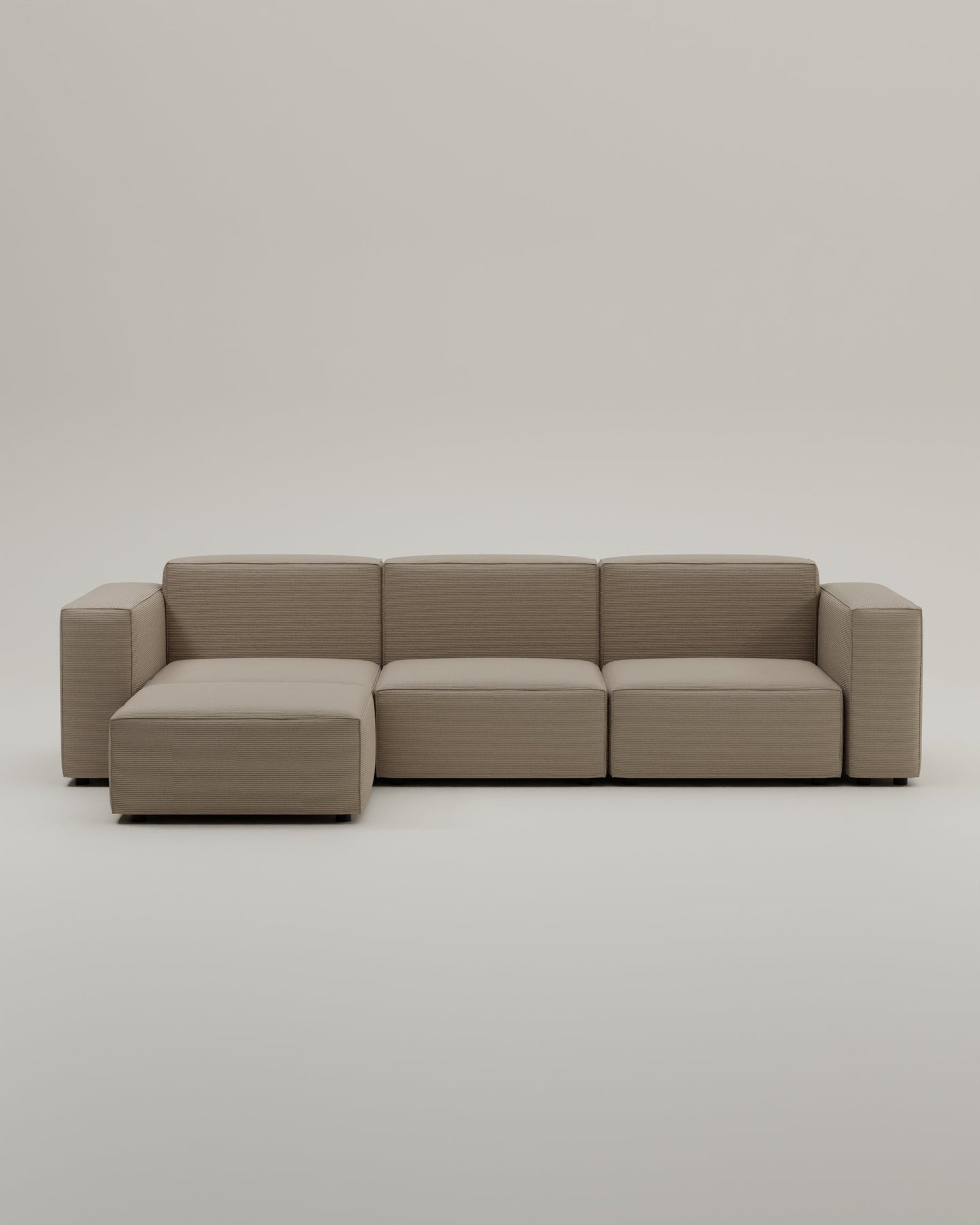 Canapé modulaire Harvey 4 places L avec fonction couchage