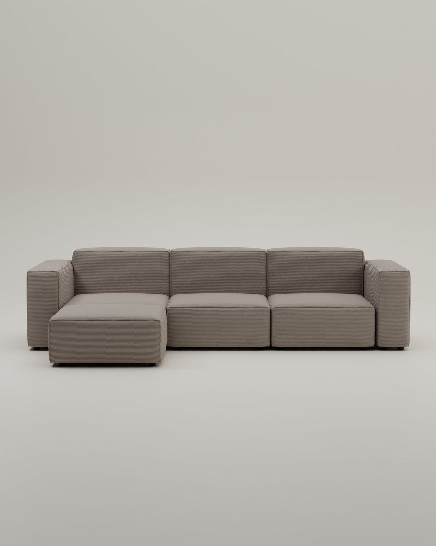 Canapé modulaire Harvey 4 places L avec fonction couchage