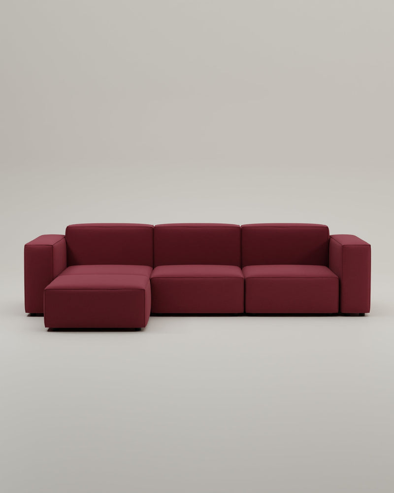 Canapé modulaire Harvey 4 places L avec fonction couchage