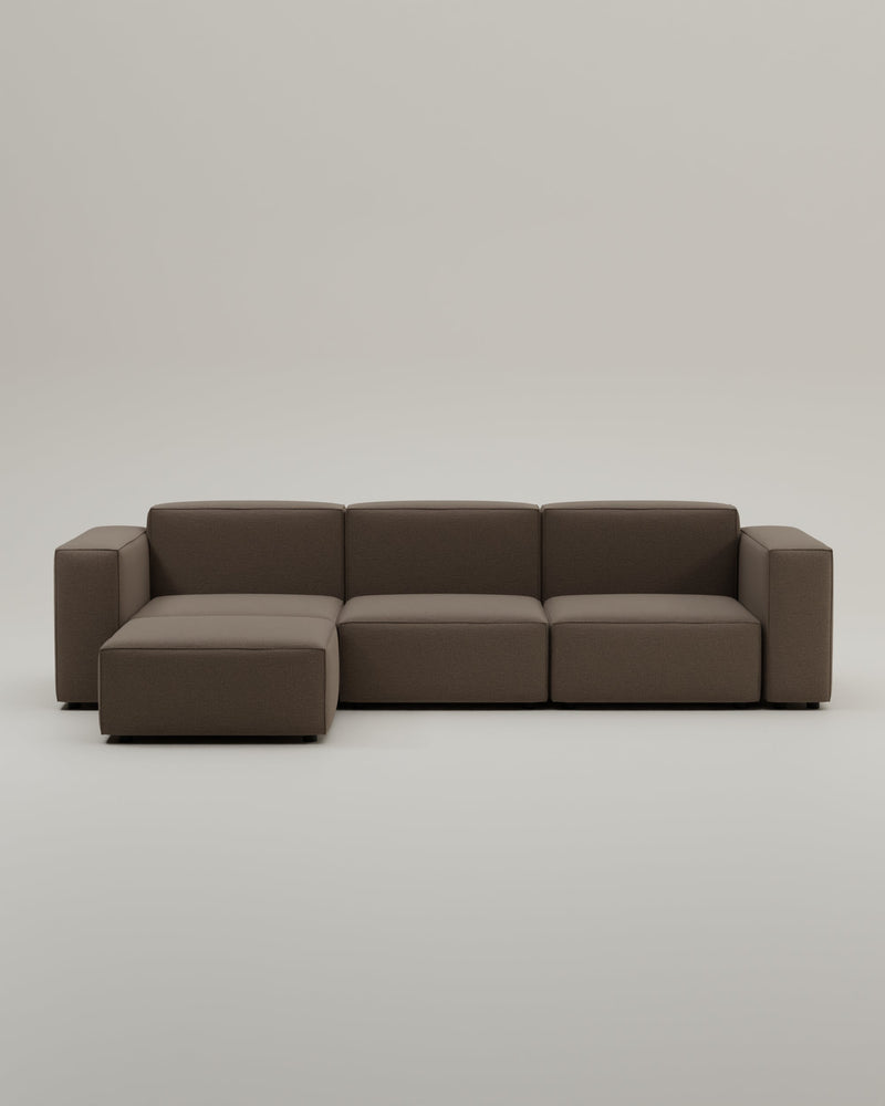 Canapé modulaire Harvey 4 places L avec fonction couchage