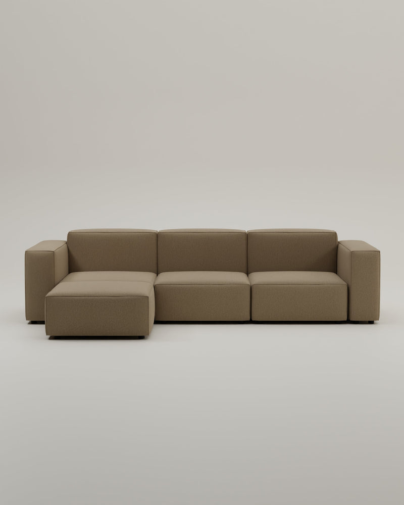 Canapé modulaire Harvey 4 places L avec fonction couchage