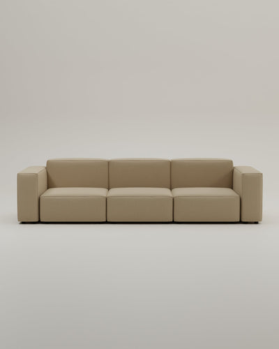 Revêtement en tissu - Canapé modulaire Harvey 4 places