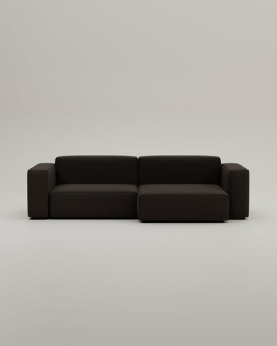 Canapé d'angle modulaire Harvey 4 places avec fonction couchage