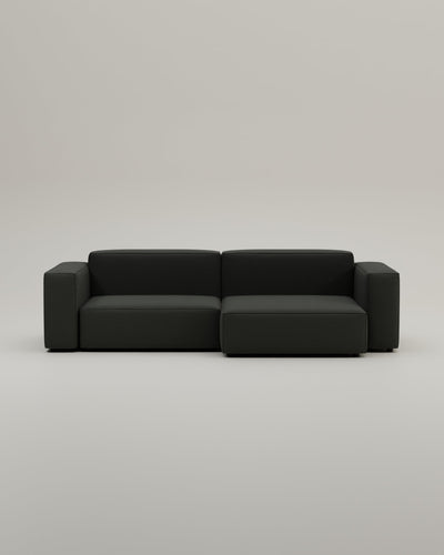 Canapé d'angle modulaire Harvey 4 places avec fonction couchage