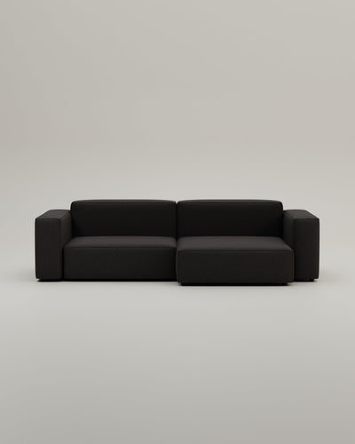 Canapé d'angle modulaire Harvey 4 places avec fonction couchage