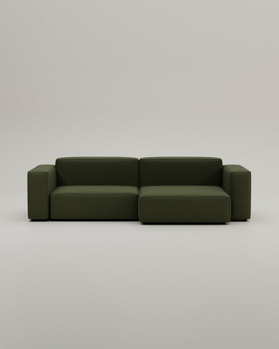 Canapé d'angle modulaire Harvey 4 places avec fonction couchage