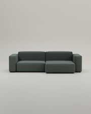 Canapé d'angle modulaire Harvey 4 places avec fonction couchage