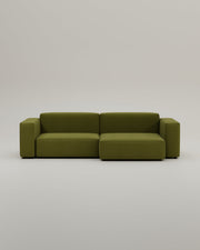 Canapé d'angle modulaire Harvey 4 places avec fonction couchage