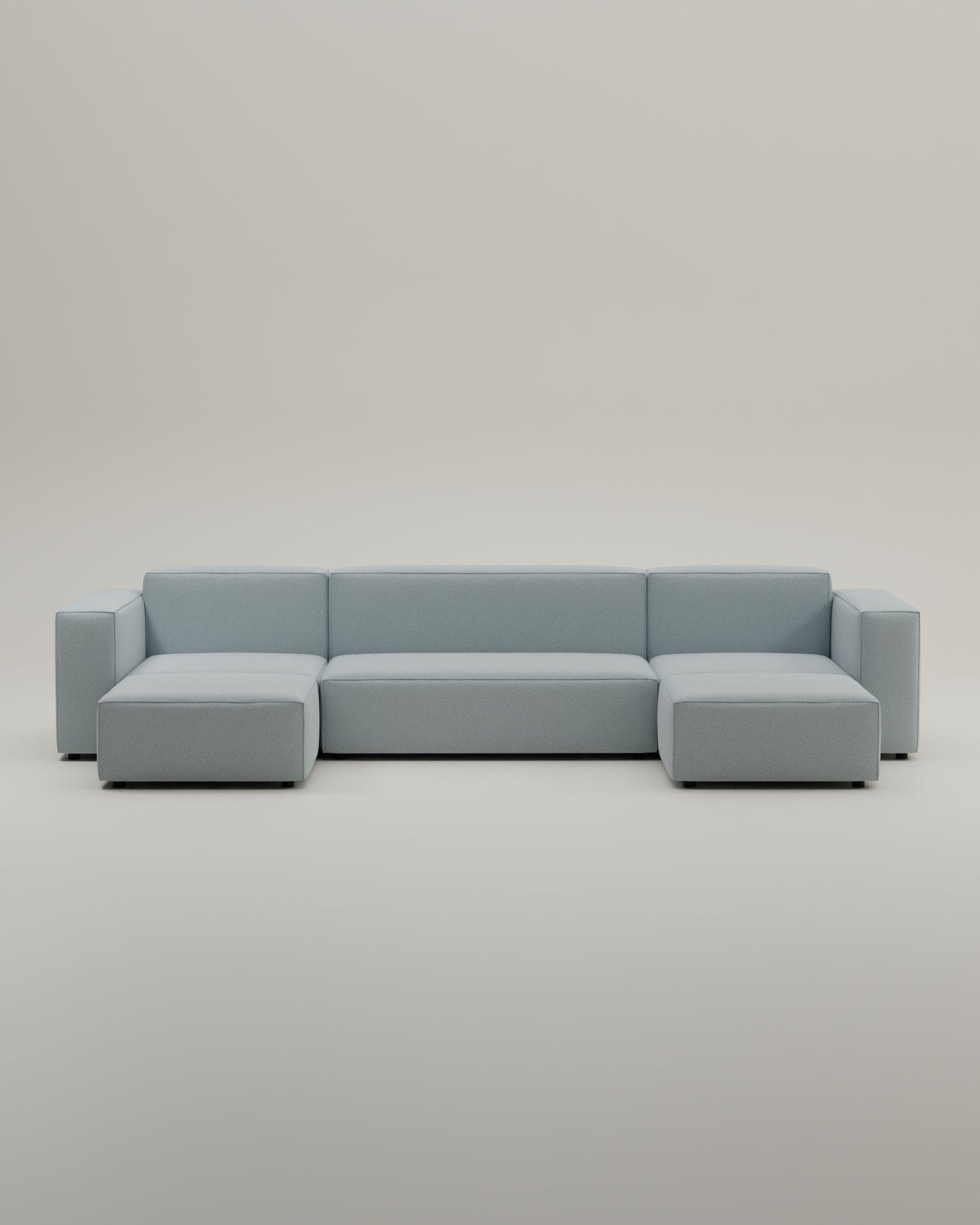 Revêtement en tissu - Canapé modulaire Harvey en U / Canapé d&