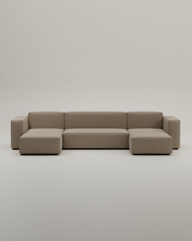 Revêtement en tissu - Canapé modulaire Harvey en U / Canapé d&