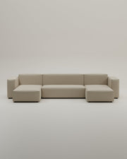 Canapé modulaire Harvey en forme de U / ensemble de salon avec fonction couchage