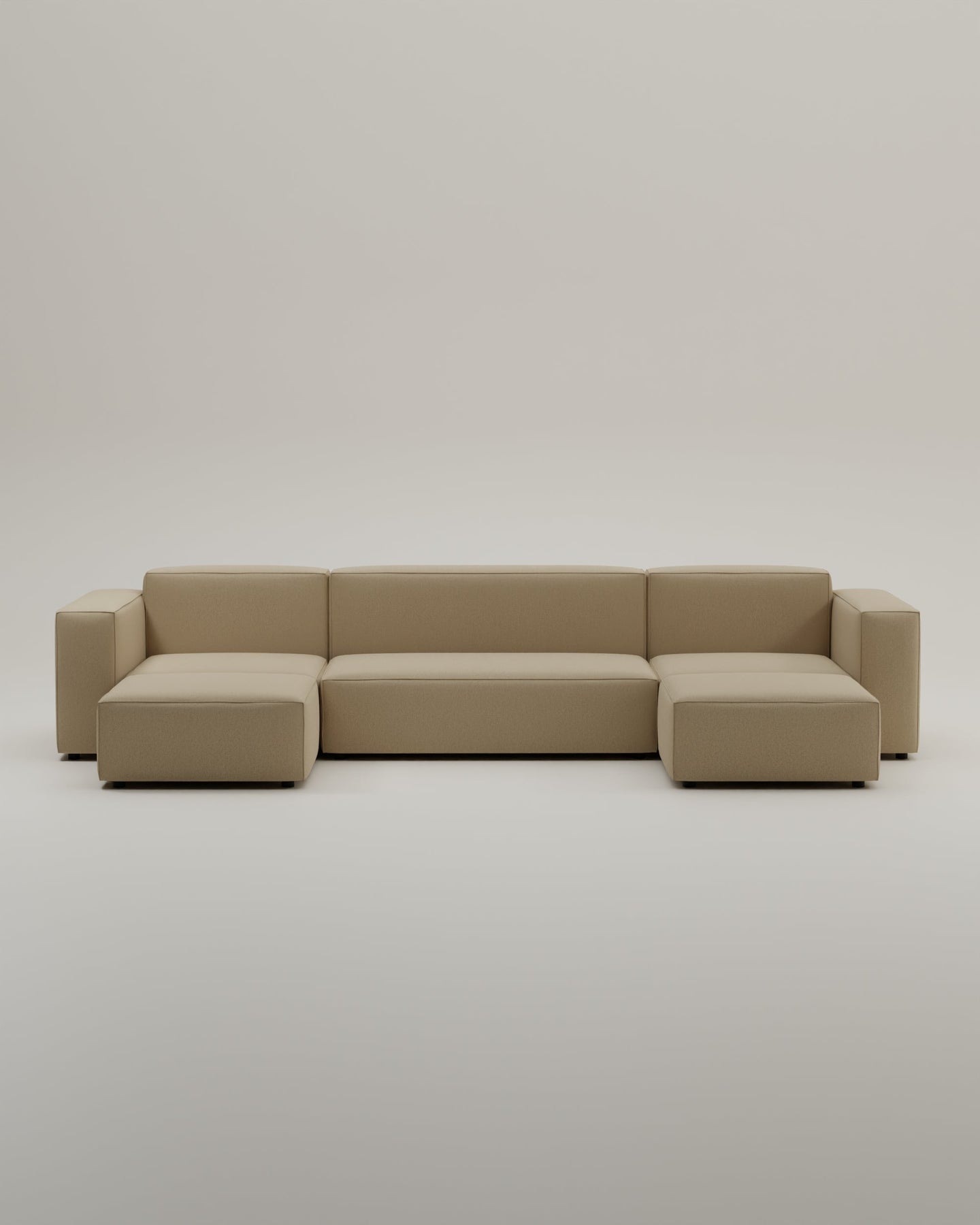 Revêtement en tissu - Canapé modulaire Harvey en U / Canapé d&