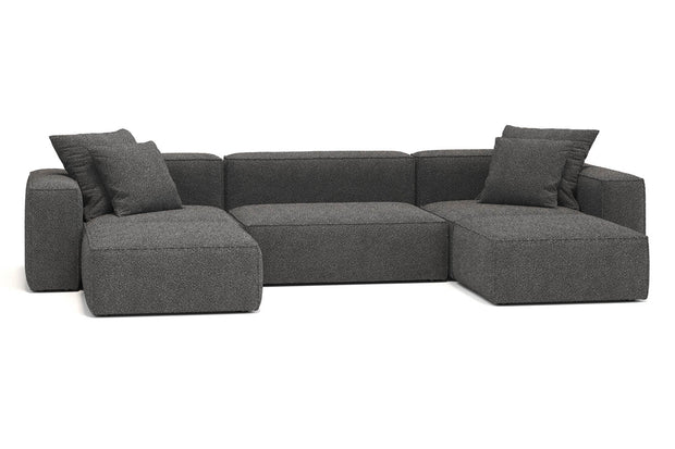 Revêtement tissu - Canapé modulable Harvey XL